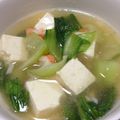 ｡ﾟはる｡ﾟ's cooksnap of when they made 豆腐とチンゲンサイの炒め煮.