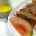 facai's cooksnap of when they made アボカドとトマトの生ハム巻き.