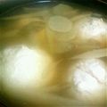 だいとー's cooksnap of when they made ふわふわ！レンコン入り鶏団子ポン酢かけ.
