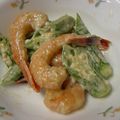 Ｐｉｒａ's cooksnap of when they made カンタンえびマヨ！　おくらも一緒に.