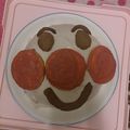 OTnagi's cooksnap of when they made ドーム型☆アンパンマンケーキ.