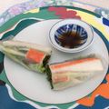 keikokhall's cooksnap of when they made 生春巻き カニカマand鶏胸肉.