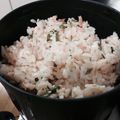 mi3chi1ko5's cooksnap of when they made 鮭とクリームチーズのおにぎり.