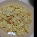 千羽鶴1000's cooksnap of when they made ふんわりｶﾆｶﾏたまご焼き.