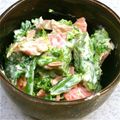 kochitan's cooksnap of when they made わさび香る　菜の花の梅ツナ和え　どすぇ.