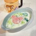 ゆーじん１１４'s cooksnap of when they made 猿も作れる簡単中華　チンゲン菜クリーム煮.