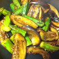 Meryoa's cooksnap of when they made ナスとオクラの味噌炒め.
