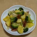 ラリー＆サラ's cooksnap of when they made じゃがいもとウインナーのコンソメ炒め.