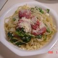 くろしばろんろん's cooksnap of when they made 緑のパスタ.