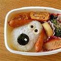 ayasato310's cooksnap of when they made キャラ弁✿グルミット弁当.