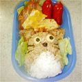 ♪ちっち～♪'s cooksnap of when they made 簡単！すぐ出来るトトロキャラ弁♡･*.