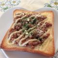 まーきー♪'s cooksnap of when they made 朝もしっかり♪納豆チーズトースト.