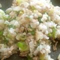＊みるこくろこっぺ＊'s cooksnap of when they made ねぎたっぷり♥肉そぼろチャーハン♫.