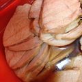 sachi888's cooksnap of when they made ルクエでしっとり焼き豚（チャーシュー）.