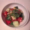 みっちーの's cooksnap of when they made ★ｷｭｳﾘとﾄﾏﾄの塩和えｻﾗﾀﾞ★.