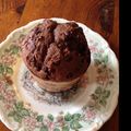 睦子の介's cooksnap of when they made ★ダブルチョコレートマフィン★.