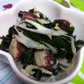 ゆんふー's cooksnap of when they made タコとワカメのポン和え.