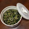 おかちめんこ111's cooksnap of when they made 離乳食完了期からの小松菜のふりかけ.