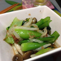 marisalu's cooksnap of when they made 麺つゆで★小松菜としめじのさっぱり梅和え.
