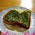 広野のタイタン's cooksnap of when they made ほろ苦♡抹茶ミルクトースト.