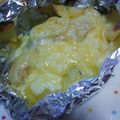 まいめろんS2's cooksnap of when they made あとのせチーズでこんがり鮭のホイル焼き.