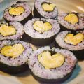 アホエ's cooksnap of when they made ハートの卵の五目巻き寿司☆.