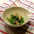 Miretoro's cooksnap of when they made わさび香る　菜の花の梅ツナ和え　どすぇ.