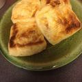 しば太郎's cooksnap of when they made 油揚げで❤納豆キムチ包み焼き.