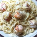 VanDyke's cooksnap of when they made 海老とトマトのクリームパスタ.