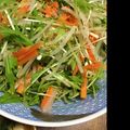 くるり531's cooksnap of when they made 水菜ともやしのサラダ.