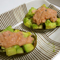 ハナレ's cooksnap of when they made 簡単☆焼きアボカド明太マヨソース☆.