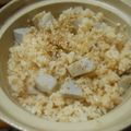 まゆみ母ちゃん's cooksnap of when they made お一人様♡土鍋で里芋土佐ごはん.