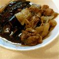 いくけいごはん's cooksnap of when they made 副菜～ナスと豚肉の煮物.