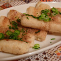 rie-tin's cooksnap of when they made 京揚げチーズ挟み焼き.