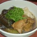 アスカチャチャ's cooksnap of when they made 茄子と鶏肉の麺つゆおろし煮.