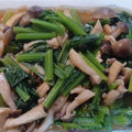 アロチマン's cooksnap of when they made ほっこり和惣菜★小松菜としめじの煮浸し.