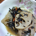ユーロン's cooksnap of when they made ひじきと蓮根の炒め煮.