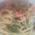 lovealot's cooksnap of when they made 桜えびとあおさのりの和風パスタ.