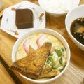反省堂書店（のぐち）'s cooksnap of when they made きつねうどんの茶碗蒸し（きつね小田巻蒸）.