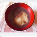 NAGANO久留米's cooksnap of when they made 豆乳☆ミルキーおしるこ.