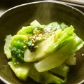 Satoco❋'s cooksnap of when they made 子持ち高菜の塩麹ナムル.