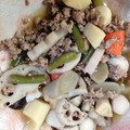 erico0703's cooksnap of when they made 根菜のそぼろ煮(*^^*).