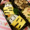 赤い電話's cooksnap of when they made 角はピックde俵おにぎりの鬼☆キャラ弁.