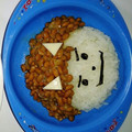 みお1021's cooksnap of when they made ＊節分に☆可愛い鬼さんの納豆ごはん＊.
