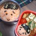 珠リン's cooksnap of when they made 節分に！鬼さんキャラ弁.