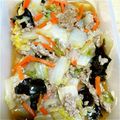 ななぞぅ's cooksnap of when they made パパっと！ドーン！白菜オイスターソース丼.