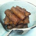すけはん's cooksnap of when they made 叩きごぼうの胡麻すっぱ煮.