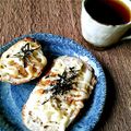 ｍａｒしゃん's cooksnap of when they made クリチtoしらすでカルシウムトースト♪.