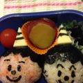 かす☆'s cooksnap of when they made 節分に鬼っ子キャラ弁当.