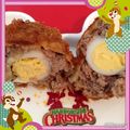 ☆すうたん☆'s cooksnap of when they made 『ごちそうさん』風ウズラ卵スコッチエッグ.
